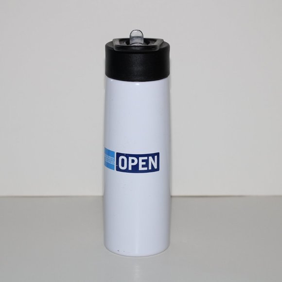 American Express Open Stainless Steel Bottle with Built in Sipper BRAND NEW! - Picture 2 of 16